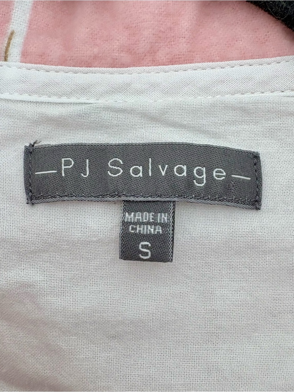 PJ Salvage Espresso Martini Print Flannel Pajama Set Pink Cotton Small - Picture 8 of 11